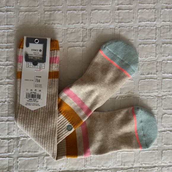 Stance Pipebomb Boot Socks, S - Picture 3 of 5